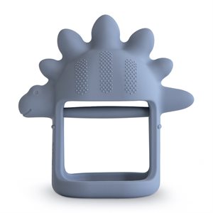 Mushie No-Drop Dino Sensory Teether - Tradewinds